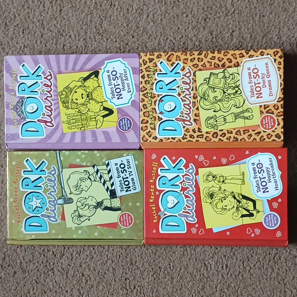 DORK Diaries 6 7 8 9 AR Rachel Russell Tween Reader Best Selling New York Times